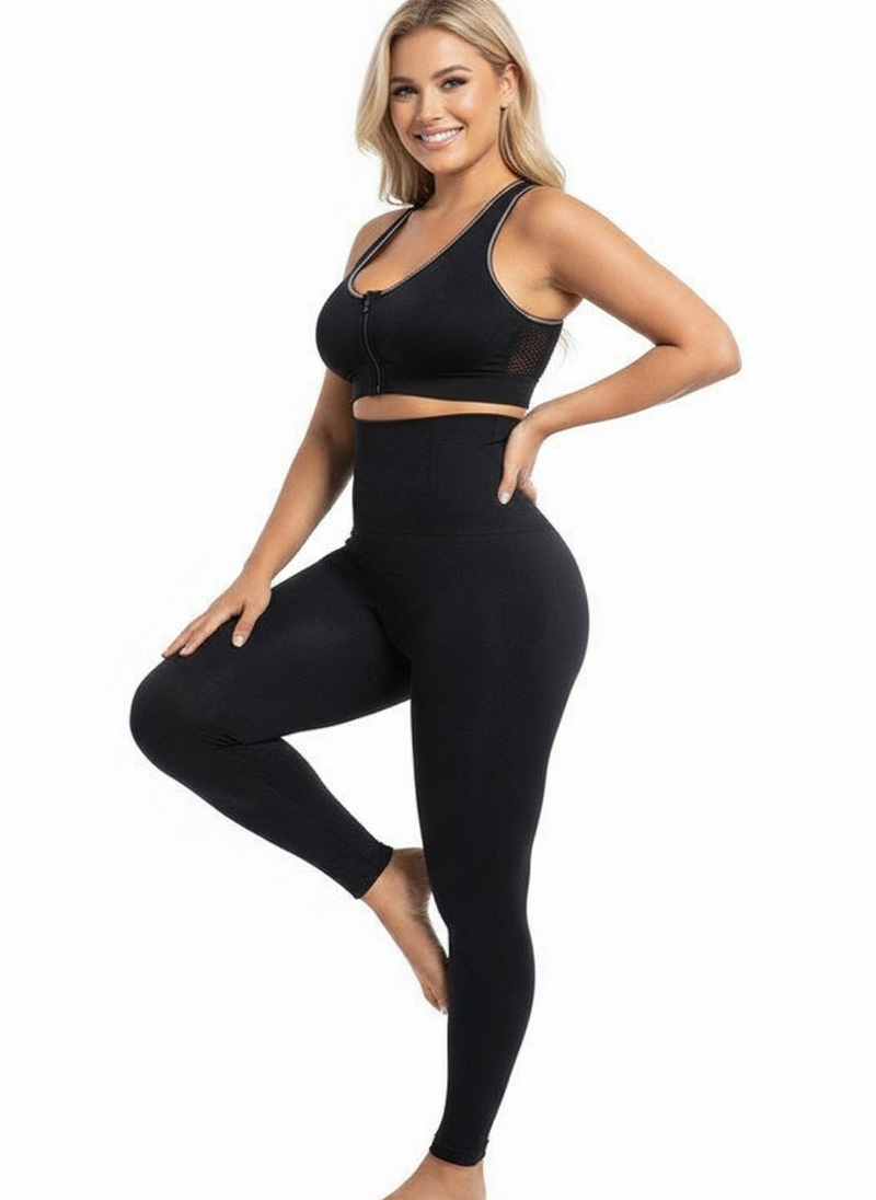 Calça de Yoga Cintura Alta – Modeladora e Versátil  - Lily Smell