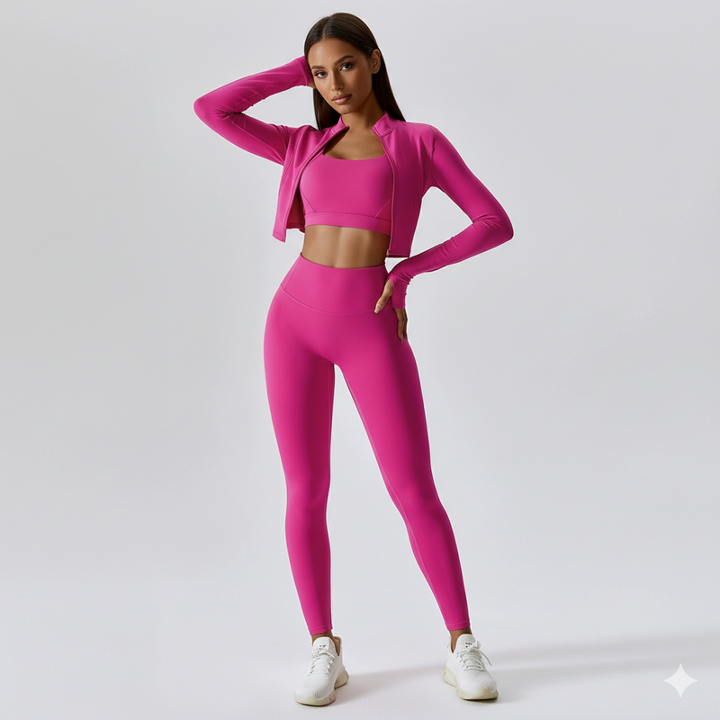 Conjunto Fitness Secagem Rápida - FlowFit