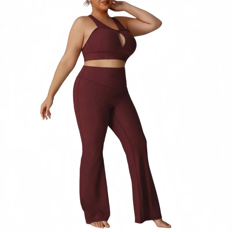 Conjunto Plus Size para Yoga e Fitness – Lily Smell