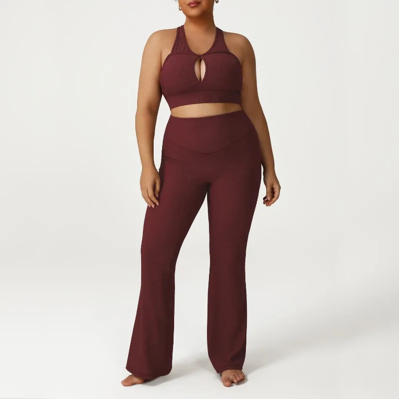 Conjunto Plus Size para Yoga e Fitness – Lily Smell
