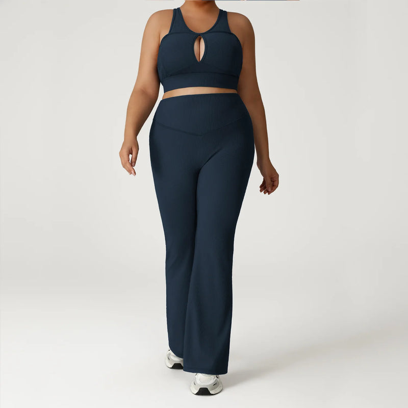 Conjunto Plus Size para Yoga e Fitness – Lily Smell