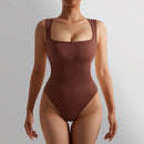Body Feminino Decote Quadrado - Basic Chic