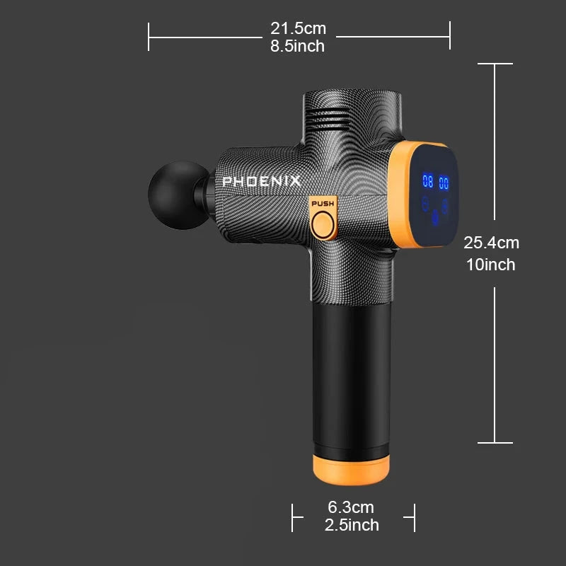 Pistola de massagem profissional - Phoenix A2