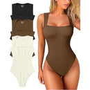 Body Feminino Decote Quadrado - Basic Chic
