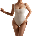 Body Feminino Decote Quadrado - Basic Chic
