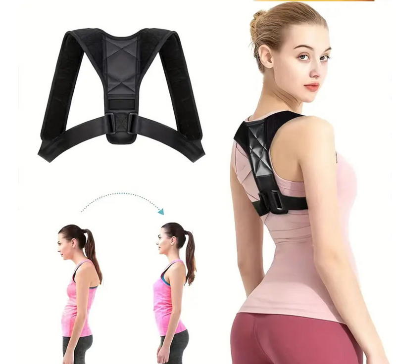 Corretor Postural Ortopédico Unissex Ajustável - Posture Guardian